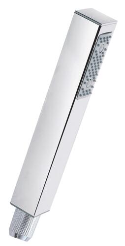 Douchette carrée anticalcaire monojet laiton 28mm 